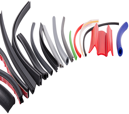 Suulakepuristetut kumituotteet